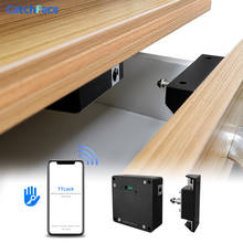 Cerradura de puerta inteligente con Bluetooth, cerrojo oculto RFID Invisible para armario, TTlock con APP, Digital 2024 - compra barato