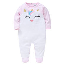 Cartoon Baby Girl One Piece  Infant Romper Boys Roupas Bebe De Cotton Newborn Girls Body Suit Baby Pajama Kids Cartoon Jumpsuits 2024 - buy cheap