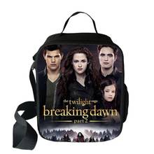 Twilight Cooler Lunch Bag Cartoon Girls Portable Thermal Food Picnic Bags for School Kids Boys Lunch Box Tote 2024 - buy cheap