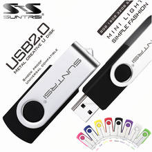 Suntrsi pen drive 64GB 32GB 16GB 8GB 4GB USB Flash Drive 128G Pendrive  флешка waterproof  u-disk 2.0 key usb stick gift for PC 2024 - buy cheap