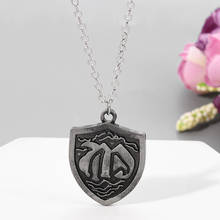 Anime The Seven Deadly Sins Meliodas Dragon Badge Necklace Nanatsu no Taizai Pendant Necklace for Men Choker Cosplay Jewelry 2024 - buy cheap