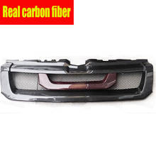 For Land Rover Range Rover Evoque 2012 2013 2014 2015 2016 Real carbon fiber Black Front Grille Mesh Grill Vent Trim 2024 - buy cheap