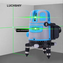 Laser Level 2/3/5 Lines Self-Leveling 360 Horizontal And Vertical Cross Super Powerful Green Laser Beam Line Measurement Tools 2024 - buy cheap