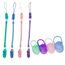 Baby Infant Toddler Dummy Pacifier Spring Soother Nipple Clip Chain Holder Strap 2024 - buy cheap