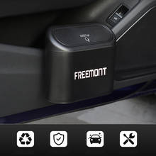 Car Trash Can Interior Organizer Storage Box Auto Storage Bin Accessories for Fiat Freemont 2024 - buy cheap