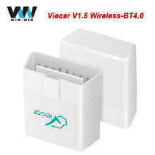 Viecar Elm 327 V1.5 OBD2 Wireless-BT4.0 Scanner ELM327 V1.5 With PIC18F25K80 For IOS/Android OBD OBD 2 Car Auto Diagnostic Tool 2024 - buy cheap