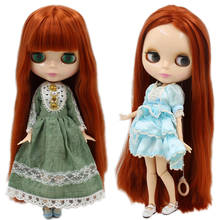 ICY DBS Blyth doll No.1207 Ginger straight hair JOINT body Flesh skin 1/6 BJD ob24 anime girl 2024 - buy cheap