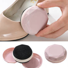Novos sapatos escova portátil dupla camada sapato polonês & lubrificação sapato escova 1 pçs sapatos escova de limpeza de polimento de couro líquido 2024 - compre barato