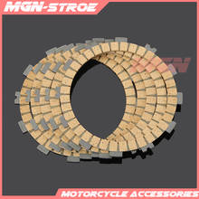 Motorcycle Clutch Friction Plates Disc Set 5pcs For KAWASAKI ZR250 BJ250 ZXR250 2024 - buy cheap