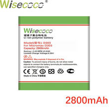 Wisecoco Battery For Micromax D303 D 303 Cell Phone Repair Replacement + Tracking Number 2024 - buy cheap