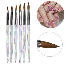 Manicure Acrylic Nail Powder Brsuh UV Gel Carving Pen Nail Drawing Carving Nails Art Manicure Nail Builder Tool Pick Up Pen 2024 - купить недорого