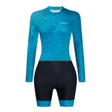 Женский велосипедный комбинезон Frenesi с длинным рукавом, гелевый костюм, одежда для горного велосипеда, спортивный комбинезон, 2021 2024 - купить недорого