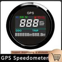 Velocímetro gps para barco, medidor de velocidade 0 a 999 m/h, ajustável, digital, para carro marinho, motocicleta, 9 ~ 32v 2024 - compre barato