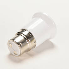 B22 к E27 база светодиодный светильник лампа огнеупорный держатель адаптер конвертер изменение гнездо 2024 - купить недорого