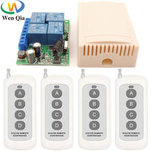 433Mhz Universal Wireless Remote Control Smart Switch AC 85V ~ 250V Relay Receiver Module RF Transmitter Lamp FarmYardLightMotor 2024 - buy cheap