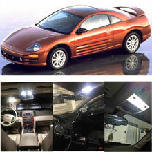 Внутренние светодиодные лампы для 2000 Mitsubishi Eclipse Mirage Montero Спортивная карта купольный светильник свет вежливое освещение двери 2024 - купить недорого
