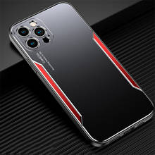 Luxury Matte Aluminum Metal Case For iPhone 12 11 Pro Max Mini X XS XR 7 8 SE 2020 Shockproof Camera Protection Back Cover Coque 2024 - buy cheap