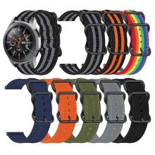 eiEuuk 22mm Soft Woven Nylon Fabric Watchband Wrist Strap Replacement for Samsung Galaxy Watch 46mm / Gear S3 Smartwatch 2024 - buy cheap