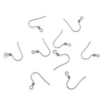 100pcs Earring Findings Earrings Clasps Hooks Fittings DIY Jewelry Making Accessories 304 Stainless Steel 17x17.5x2.5mm 2024 - buy cheap