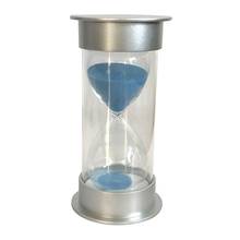 Песочные часы с таймером на 10/15/30 минут, песочные часы для приготовления пищи, украшение, детские подарки, разноцветные песочные часы 2024 - купить недорого