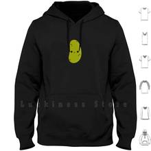 Cute Gherkin hoodies long sleeve Cute Kawaii Sweet Yum Yummy Tasty Nom Food Snack Gherkin Cocktail Cornichon Pickle 2024 - buy cheap