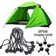 25pcs Bungee Cord Ball Black Poly Tarp Canvas Tarpaulin Flag Pole Ties Cord ends Elastic Rope Lace Fixed Boat Pole Accessories 2024 - buy cheap