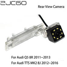 Zjcgo-câmera de estacionamento com visão noturna, para ré, à prova d'água, para audi q5, 8r, tt, tts, mk2, 8j 2011 e 2016 2024 - compre barato