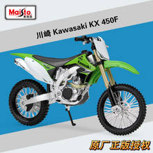 Maisto 1:12 Kawasaki KX 450F Green Diecast Alloy Motorcycle Model Toy 2024 - buy cheap