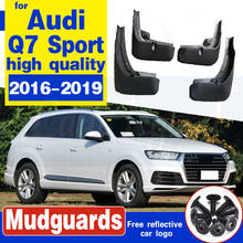 Guardabarros de coche para Audi Q7 s-line Sport 2016-2019, guardabarros de coche, guardabarros con aleta de barro, accesorios de rueda delantera y trasera 2024 - compra barato