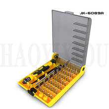 Precision 45 in 1 Professional Electron Torx Hardware Screwdriver Repair Tools Set Interchangeable Manual Set Jackly JK-6089A 2024 - buy cheap