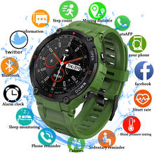 Smartwatch com bluetooth para xiaomi, relógio esportivo à prova d'água com chamada, monitor de pressão arterial, modelo novo, 2021 2024 - compre barato