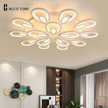 White Modern Led Ceiling Light For Living room Bedroom Dining room Kitchen Lights Home Lustre Ceiling Lamp AC 110V 220V Lighting 2024 - buy cheap