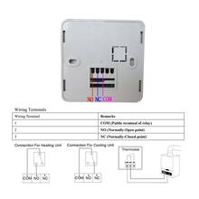 Gas Boiler Heating Temperature Controller Programmable Thermostat Wall Mounted  2024 - buy cheap