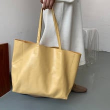 Брендовая дизайнерская женская сумка через плечо из искусственной кожи, модная винтажная сумка, вместительная Повседневная Сумка-тоут 2024 - купить недорого