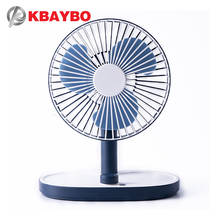 KBAYBO USB Fans Mini Portable Desktop fan Rechargeable Built-In Battery Air Cooling Fan Desk Cooler Fan Student Dormitory Bed 2024 - buy cheap