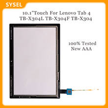 10,1 "сенсорный экран для Lenovo Tab 4 ТБ-X304L TB-X304F TB-X304N TB-X304 сенсорный экран Сенсорная панель дигитайзер замена стекла 2024 - купить недорого