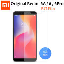 Оригинальный Xiaomi Redmi 6 6Pro 6A мягкий ПЭТ нанометр противовзрывной протектор экрана изогнутая пленка (не закаленное стекло) Redmi 6 6 Pro 2024 - купить недорого