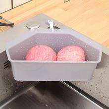 Triangular Corner Sink Drain Rack Shelf Basket Food Residue Strainer Vegetable Fruit Drainer Sponge Holder Kitchen Filter Racks 2024 - buy cheap