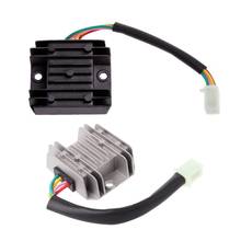 4 Wires 12V Voltage Regulator Rectifier for Motorcycle Boat Motor Mercury ATV GY6 50 150cc Scooter Moped JCL NST TAOTAO 2024 - buy cheap
