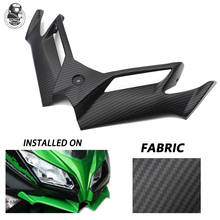 Motorcycle Front Aerodynamics Winglet Fairing For Kawasaki Ninja 250 300 Look ABS Plastic Reduces Wind Resistance 2024 - buy cheap