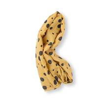 Winter Scarf Children Girls New Fashion Cotton And Linen Scarf Dot Print Warm For Winter 2024 - buy cheap