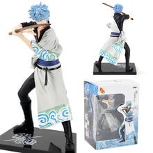 Figura DE ACCIÓN DE GINTAMA Silver Soul Banpresto DX Vol.1 Sakata Gintoki, juguete de PVC de 18cm, modelo coleccionable, regalo 2024 - compra barato