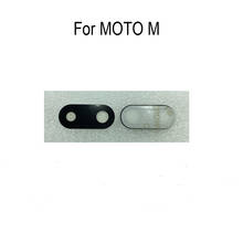 Original para Moto M Lente de Cristal de cámara trasera para Moto M XT1662 Reparación de piezas de repuesto XT1662 2024 - compra barato