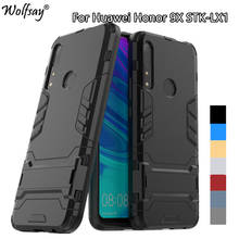 For Cover Huawei Honor 9X Case STK-LX1 Shockproof Hybrid Stand Armor Back Case For Huawei Honor 9X Cover Honor 9X Premium Case 2024 - buy cheap