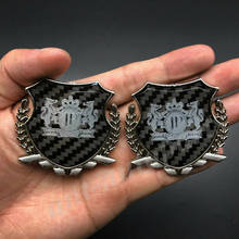 2x Carbon Fiber JUNCTION PRODUCE JP Luxury VIP Emblems Badge Decals Sticker JDM 2024 - buy cheap