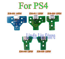 200 pces JDS-001 011 030 040 055 para playstation 4 ps4 controlador usb placa de carregamento tomada substituição com porto de carregamento 2024 - compre barato