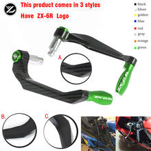 Motocycle Handlebar Handle grips Bar Ends Brake Clutch Levers Guard Protector For Kawasaki ZX-6R ZX6R ZX 6R 2009-2018 2017 2016 2024 - buy cheap