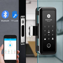 Bluetooth Smart Door Lock Sliding Glass Door Lock Wooden door Lock Hotel Fingerprint Lock TTLock Optional Wifi 2024 - buy cheap