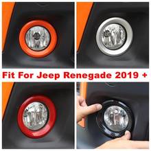 Farol dianteiro de neblina, luzes abs coloridas para decoração, conjunto de reinstalação para jeep renegade 2019 2020 2024 - compre barato