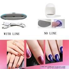 MINI Lámpara USB portátil para manicura, secador de Gel de uñas, lámpara UV LED para uñas, máquina de fototerapia 2024 - compra barato